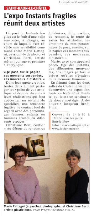 Instants fragiles