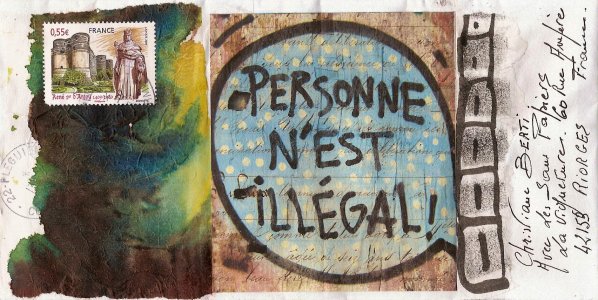 mailart pour les sans papiers