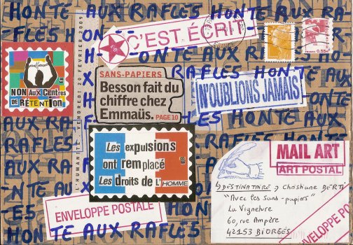mailart de Eric Bensidon