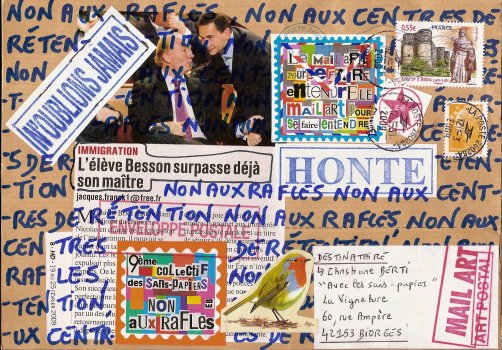mailart pour les sans papiers