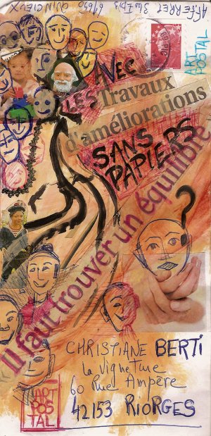 mailart pour les sans papiers