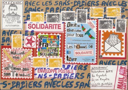mailart pour les sans papiers